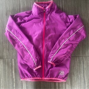 Novara Purple Wind Breaker Jacket - Size 8